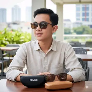 Kacamata Polarized Pria Anti Silau Uv400 / Kacamata Hitam Polarized / Kacamata Gaya Terbaru