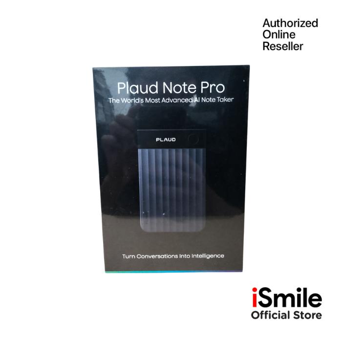 Gambar Plaud Note Pro Ai Voice Recorder Empowered by ChatGPT Garansi Resmi - Black dari iSmile Indonesia Kota Administrasi Jakarta Pusat Tokopedia