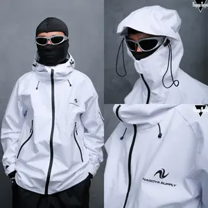 Jaket Gorpcore Anti Air Waterproof Simple Keren Nagoya Supply Pria dan Wanita - Distro, Parasut