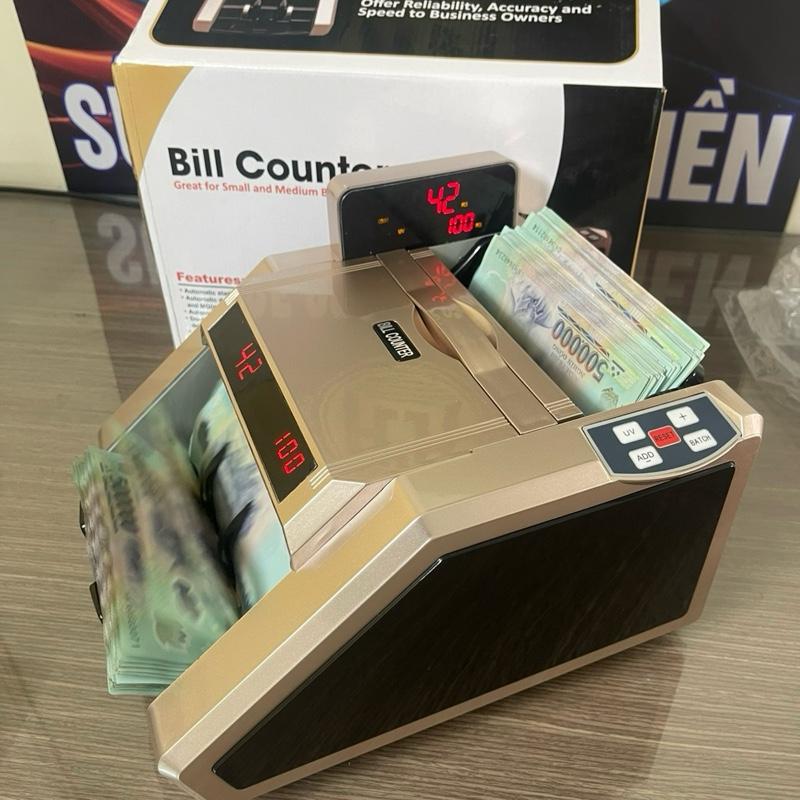 Máy Đếm Tiền Sử Dụng Pin Lên Đến 4 tiếng