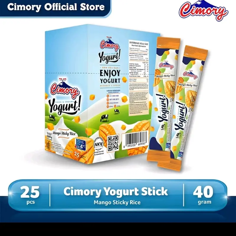 cimory yogurt stick (1 box isi 25pcs) Cemilan 2
