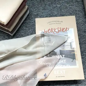 Hijab Segiempat Paris Jadul VARISHA | RED ROSE Hijab Segiempat Paris Jadul VARISHA | RED ROSE