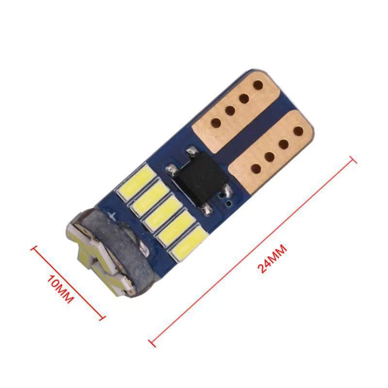 Product Introduction of CAMOTO 2PCS  10W LED Bulb Canbus 24mm Festoon For Car Interior Light Dome Reading License Plate Lamp 12V White 5