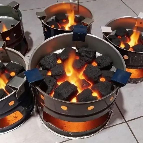 Anglo Kompor Arang Angkringan Tungku Arang Dan Kayu Bakar Diameter 20-24 cm Kualitas Tinggi untuk Memasak