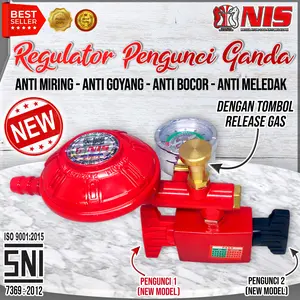 REGULATOR ROBOT NIS (Double Lock) (+Tombol Release Gas) (+ Ampere)