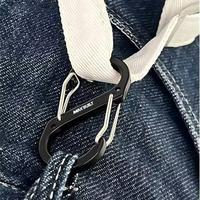 Gambar AZKO Maxbuilt Karabiner S Aluminium 50 mm Set 2 Pcs - Hitam/Silver Carabiner Accessory Carabiner Clip Accessory Hook Utility Clip dari AZKO ID Kota Administrasi Jakarta Pusat 2 Tokopedia