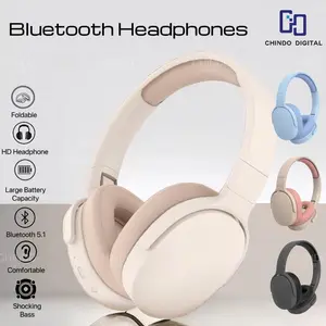 [CDOS] CID29 Headphone Wireless Bluetooth Headset Hifi Stereo Music 6D Socking Bass TF AUX Support