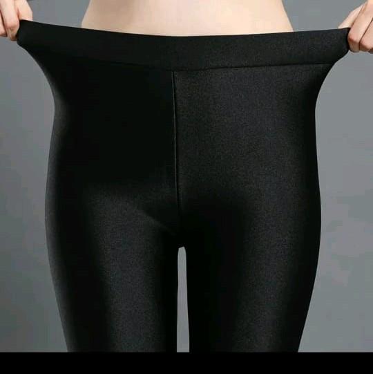 2pcs Celana Legging Wanita Kekinian, Berbahan Jersey Premium, Nyaman DiPakai Bisa CODan Panjang Hitam Dewasa 2