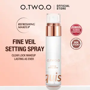 【Barang Wajib】O.TWO.O Fine Mist Makeup Setting Spray Fine spray nozzle, absorb quickly without makeup Anti-scratch, waterproof and non-sticky Locks makeup for a long time without taking it off