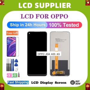 FOR OPPO A11S/A32/A33/A53/A53S/A53-2020/A54-4G/A55-4G/1+N100/Realme 7i/Realme C17/LCD Display Touch Screen Digitizer Assembly Replacement Cellphone Accessory Installation
