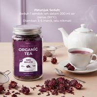 Gambar NUTIVER Purple Rosella Tea Organik 40gr | Teh Rosella Ungu Herbal Premium Loose Leaf - PURPLE ROSELLA TEA, 10 GR (POUCH) dari NUTIVER.ID Kota Tangerang Selatan 3 Tokopedia