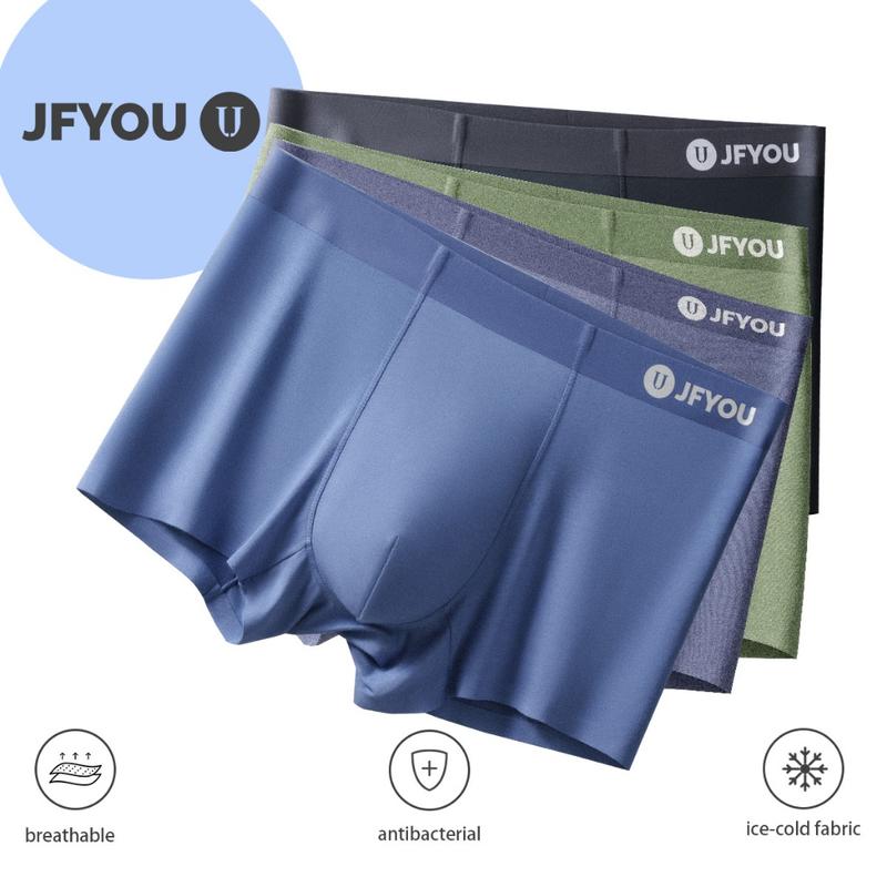 JFYOU Isi 1 PCS Munafie Boxer Pria Pakaian Dalam Pria Import Celana Dalam Fashion 1
