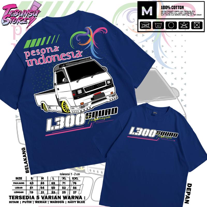 KAOS L300 SQUAD / VOL 02 / KAOS KEREN PICKUP / BAHAN CATTON COMBED 30S SABLON PLASTISOL / DTF / T-SHIRT DISTRO PRIA DAN WANITA / FREE ONGKIR / BAJU SANTAI / KAOS OBLONG / ATASAN PRIA / MOTIF VECTOR / BISA COD 4