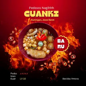 12 Bungkus Cuanki Arpa Food _ Cuanki Instan _ Pedas