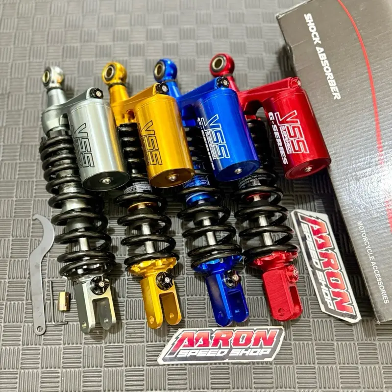 SHOCKBREAKER COPY YSS MODEL G-SPORT SERIES UKURAN 330MM & 310MM MOTOR MATIC SINGLE SHOCK ( VARIO BEAT SCOOPY GENIO STYLO - MIO X-RIDE XEON FINO SOUL DLL ) SHOCK ABSORBER MATIC SINGLE SHOCK G-SPORT SERIES AS CHROME TABUNG ATAS / Motorcycle Sy13SpeedShop SHOCKBREAKER COPY YSS MODEL G-SPORT SERIES UKURAN 330MM & 310MM MOTOR MATIC SINGLE SHOCK ( VARIO BEAT SCOOPY GENIO STYLO - MIO X-RIDE XEON FINO SOUL DLL ) SHOCK ABSORBER MATIC SINGLE SHOCK G-SPORT SERIES AS CHROME TABUNG ATAS / Motorcycle Sy13SpeedShop