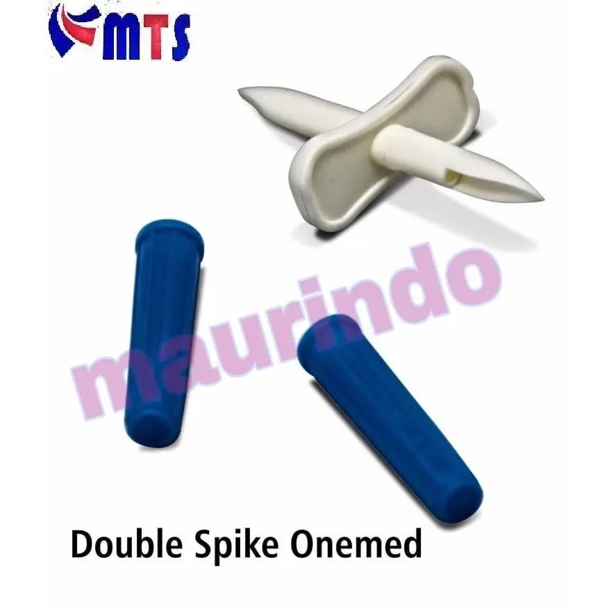 Onemed Double Spike Infusion Alat Penusuk Botol Cairan Infus