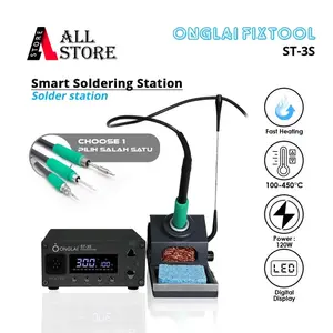ONGLAI FIXTOOL ST-3S Solder Station Nano 3 Channel C115 C210 C245 HANDLE T115/T210/T245 ORIGINAL