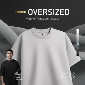 No Void Minds FORMLOCK Oversized T-Shirt | Oatmeal