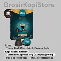 Gambar Kopi Kapsul Excelso Unakaffe Espresso 78g( 12kapsul@6,5g )| Coffee Capsule Excelso Unakaffe Espresso 78g dari GrosirKopiStore Kota Administrasi Jakarta Selatan 3 Tokopedia