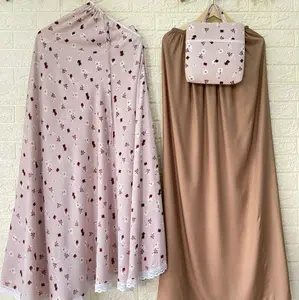 MUKEMA RAYON MOTIF LILY / MUKENA ADEM MURMER