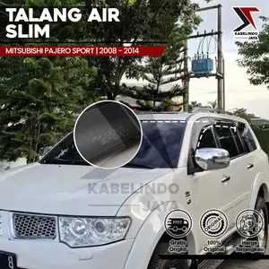 Talang Air Pintu Mobil Mitsubishi Pajero Sport 2008 – 2014 Model Slim 4 Pintu