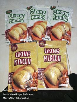 Product Review of 1 Pack Cireng Mercon Umafood Isi Ayam Suwir Pedas / Jando Pedas / Usus Pedas / Ati Pedas / Keju from m**4 0