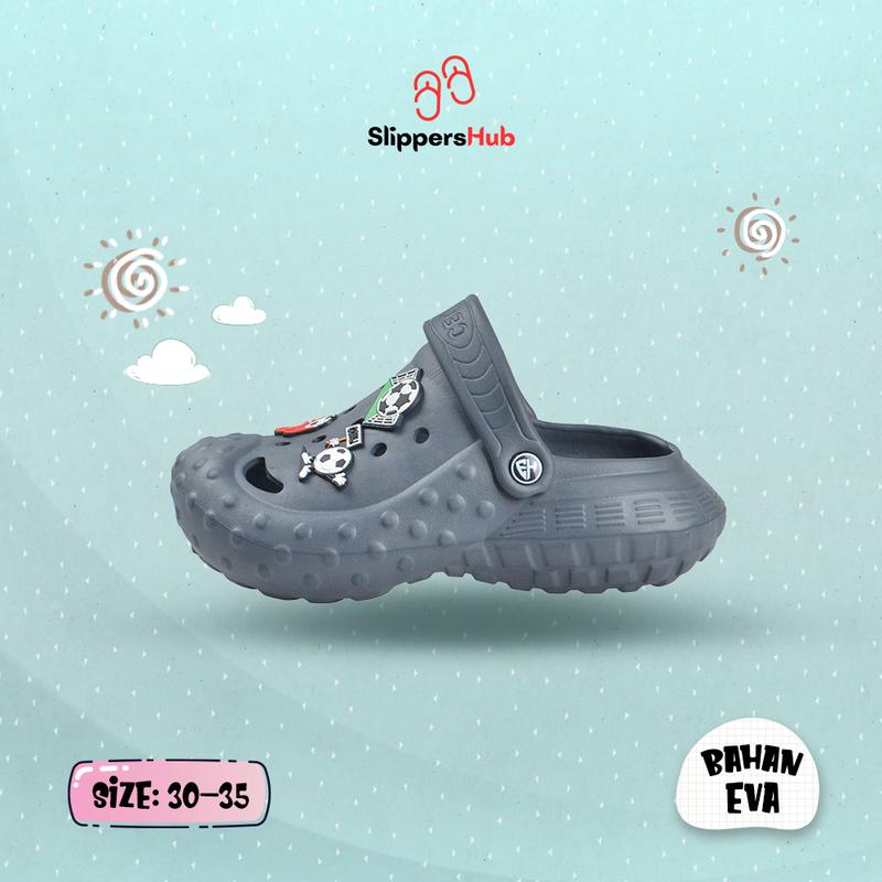 Slippers Hub - Sandal Fashion Murah Selop Kaki Anak Laki Bola Anti Licin 3