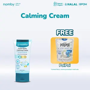 nomby Calme Baby Calming Cream 50 Gr - Cream Penghangat Badan Bayi/Newborn - Cocok Untuk Kulit Sensitif