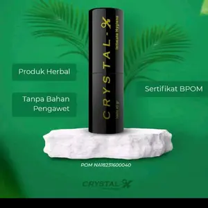CRYSTAL X ORIGINAL asli  Membersihkan Feminine Hygiene