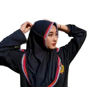 Jilbab Krudung Pencak Silat PREMIUM Best Seller Dewasa & Remaja Size M L Syari Instan Serut Rempel Khimar Free Ongkir