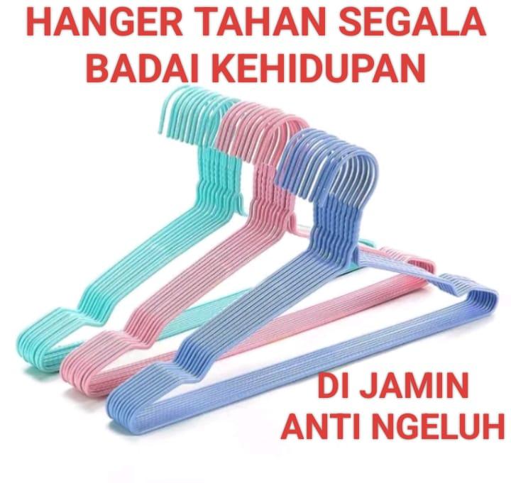hanger murah 50 pcs gantungan baju besi/hanger baju gantung/gantungan baju/gantungan baju aesthetic/hanger/gantungan Pakaian henger 1