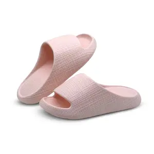 Sandal Selop Polos Slide Karet Empuk Kekinian Warna Pink Nyaman untuk Harian sandal  jelly  wedges