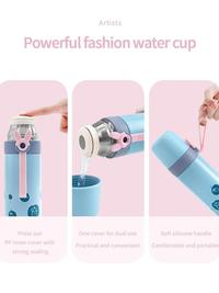 Gambar BOTOL MINUM STAINLESS XW U-2291 VACUUM FLASK // THERMOS 350ML - Biru dari Orinoco Smart Living Kota Bogor 4 Tokopedia
