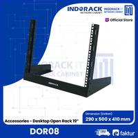 Gambar Rak Desktop INDORACK Open Rack 8U Rak Audio Receiver Patch Panel DOR08 dari INDORACK IT Networck Cabinet Kota Administrasi Jakarta Utara 4 Tokopedia