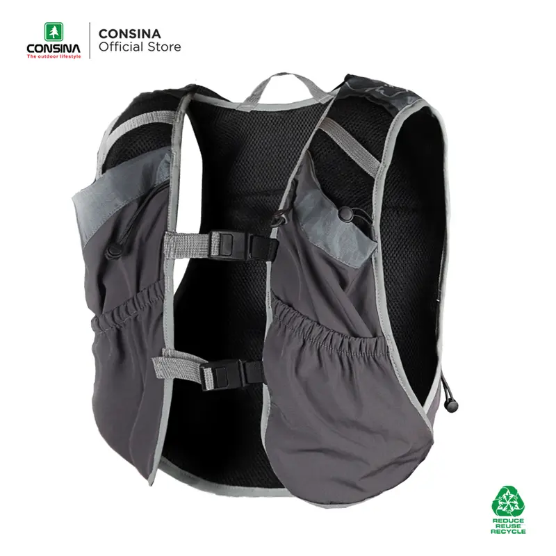 Consina Cadence Running Vest Hydropack Water Blader Outdoor  Gunung Trail Running Hiking | Rompi Lari 6