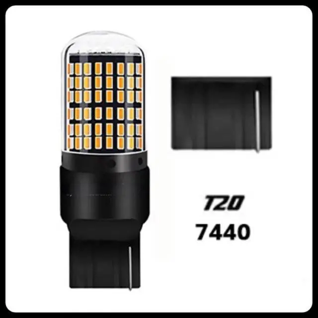 LAMPU LED SEIN 1156 CANBUS / NO HYPER FLASH / BA15S / BAU15S 144 SMD PCS Bayonet 3