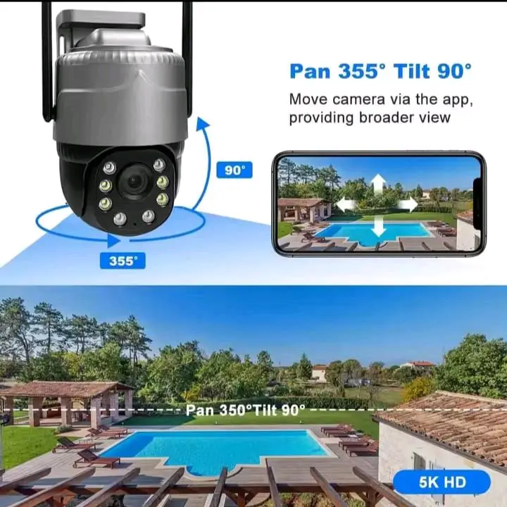 CCTV 4G SIM CARD HOME SURVEILANCE AUTO TRACKING COLOR NIGHT VISION TWO WAY AUDIO OUTDOOR CAMERA FULL HD 2