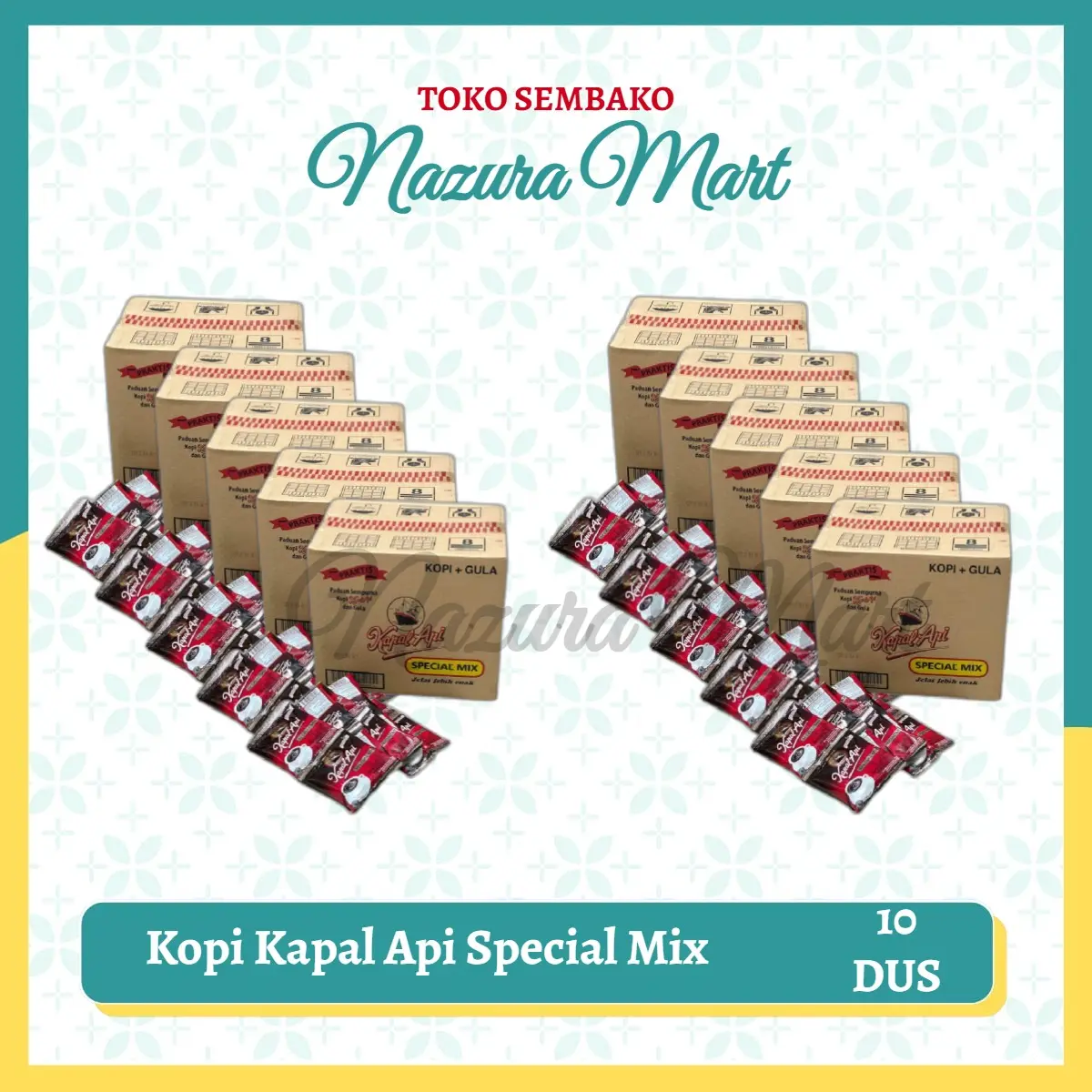 MEI - 10 Dus Kapal Api Mix // 1 Dus Indocaffe // ABC susu // Luwak White Koffie // Good Day Cappuccino // Good Day Mocacinno // Teajus Gula Batu // Kapal Api Mini (Tanpa Gula)