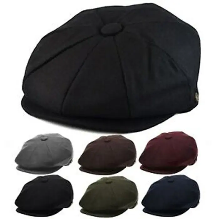 J✓FN TOPI NEWSBOY PRIA APOLO DEWASA EL BERET KLASIK RETRO VINTAGE B✉93