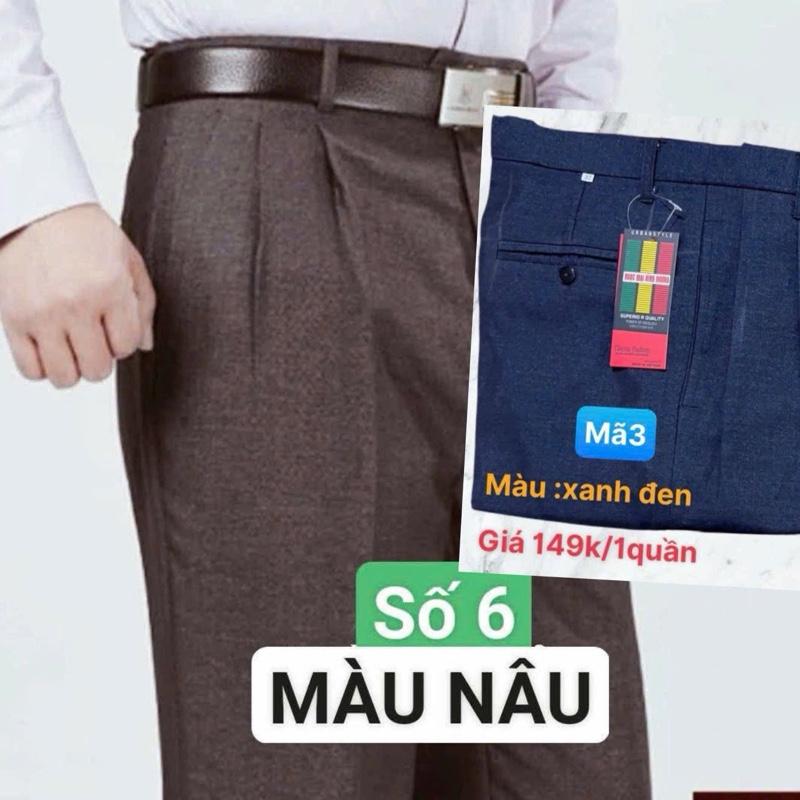 Quần tây nam trung niên 45-105kg