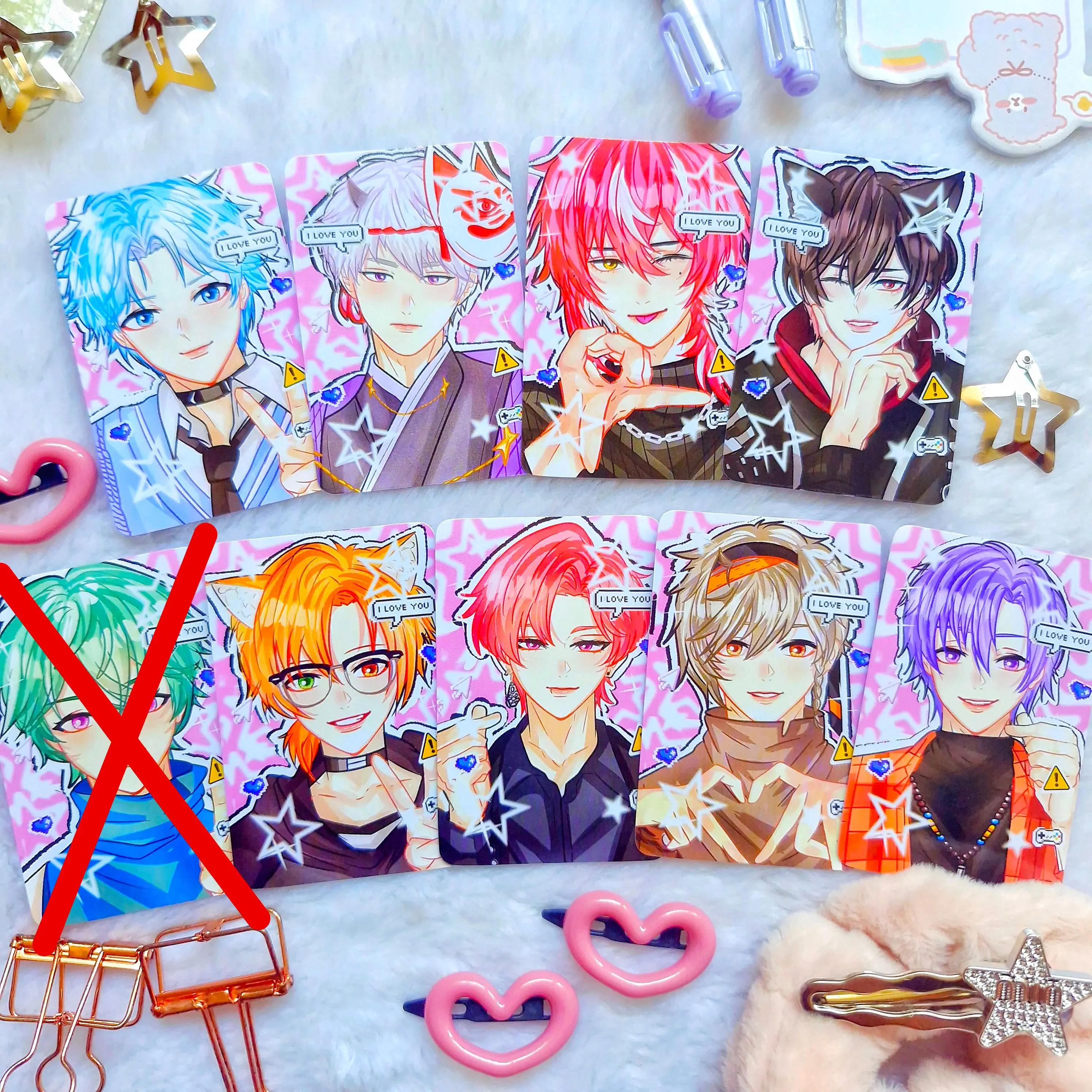 Set Photocard Vtuber Indonesia Fanart by onintwin