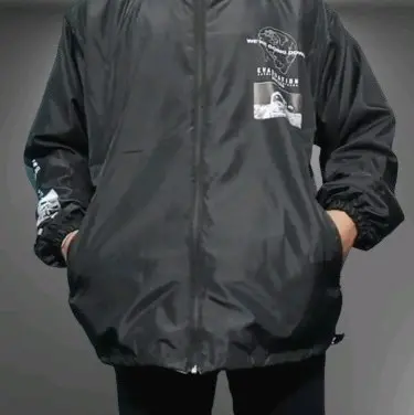 DOBUJAK COACH JAKET EVACUATION - JAKET PARASUT - JAKET WATERPROF Bomber Fit 1