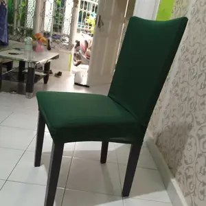 BISA COD H5389 Sarung Kain Kursi Bangku Makan / Sarung Penutup Kursi Polos / Sarung Kursi Makan