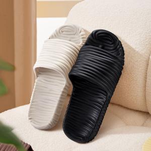 【Fashionable versatile 】BMCITYBM Cloud Bounce Women/Men's Slippers EVA Indoor and Outdoor Sandals Comfort Soft Home Fashion flipflop Macaron Colors Walking Shoes