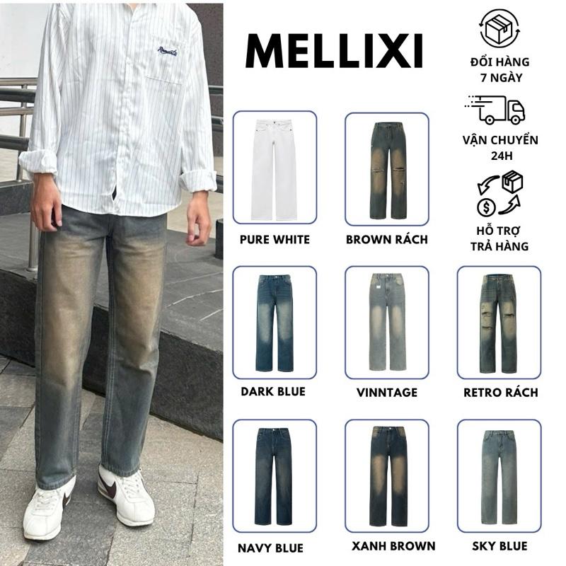  quần jean nam baggy xuông  phong cách trẻ trung năng động Pants Menswear 