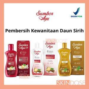 Sumber Ayu Pembersih Kewanitaan Clear White - Manjakani Keset Kayu Rapet - Pearly White Daun Sirih
