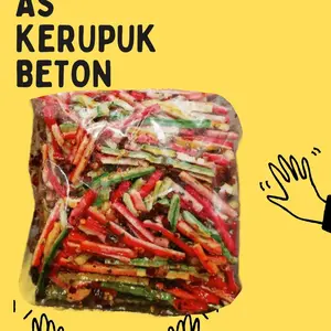 500 G AS BETON SEBLAK KERING CIKRUH GURIH Camilan food Pedas