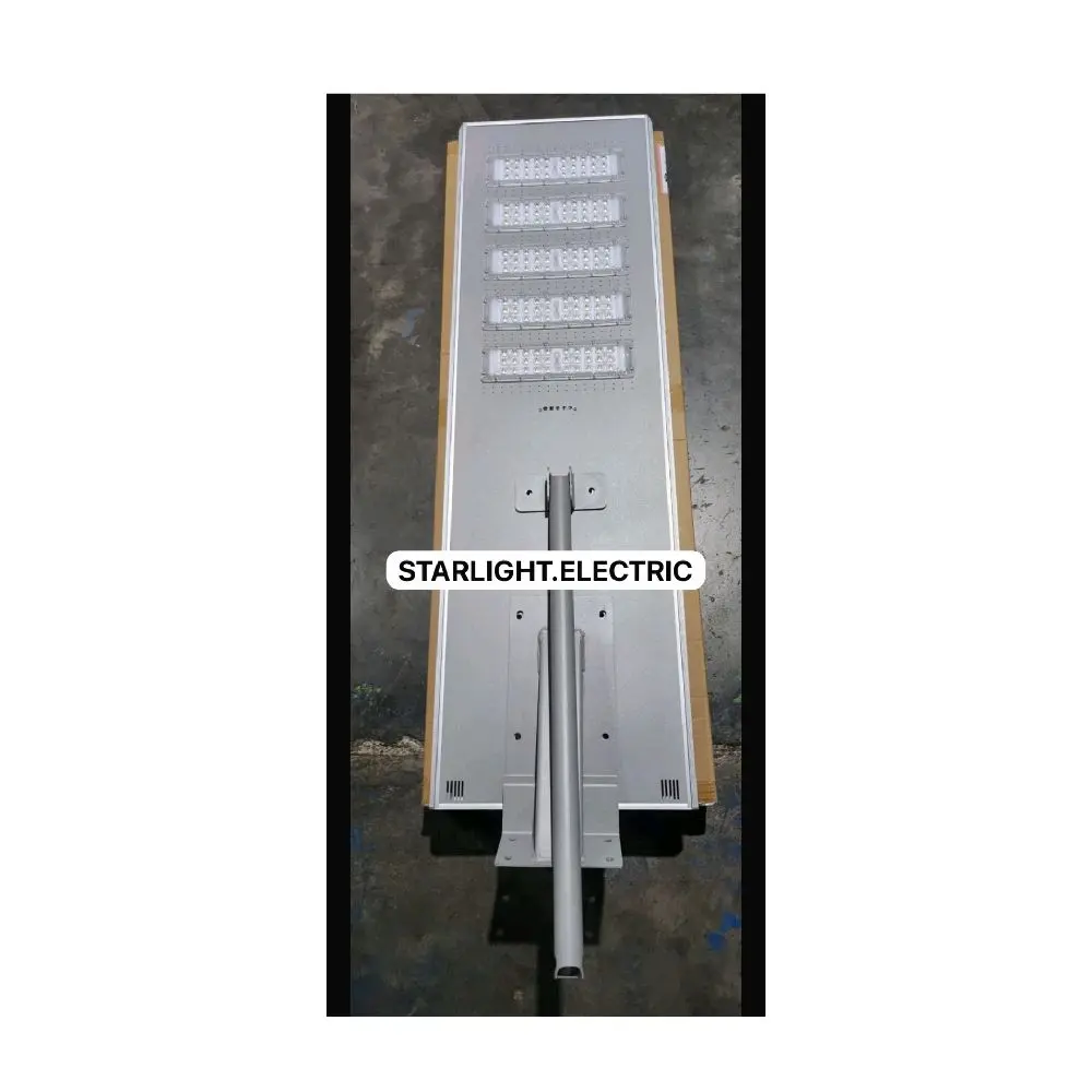 Lampu jalan led solar pjuts surya bridgelux 60w 80w 100w 60 80 100 wat