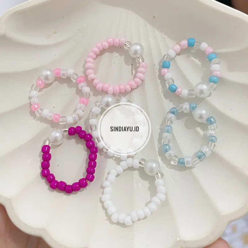 CINCIN MUTIARA | CINCIN MANIK MUTIARA | CINCIN BEADS | CINCIN MOTE PASIR | CINCIN OOTD