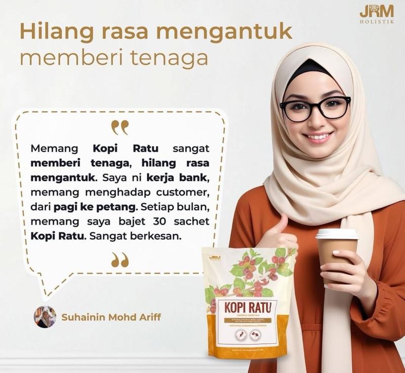 Product Introduction of Kopi Ratu & Kopi Romagella Strawberry 15 sachets | JRM Holistic Coffee Beverage 2